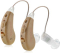 Rechargeable Behind the Ear Digital Hearing Amplifier Pair with USB Charging Dock K39134