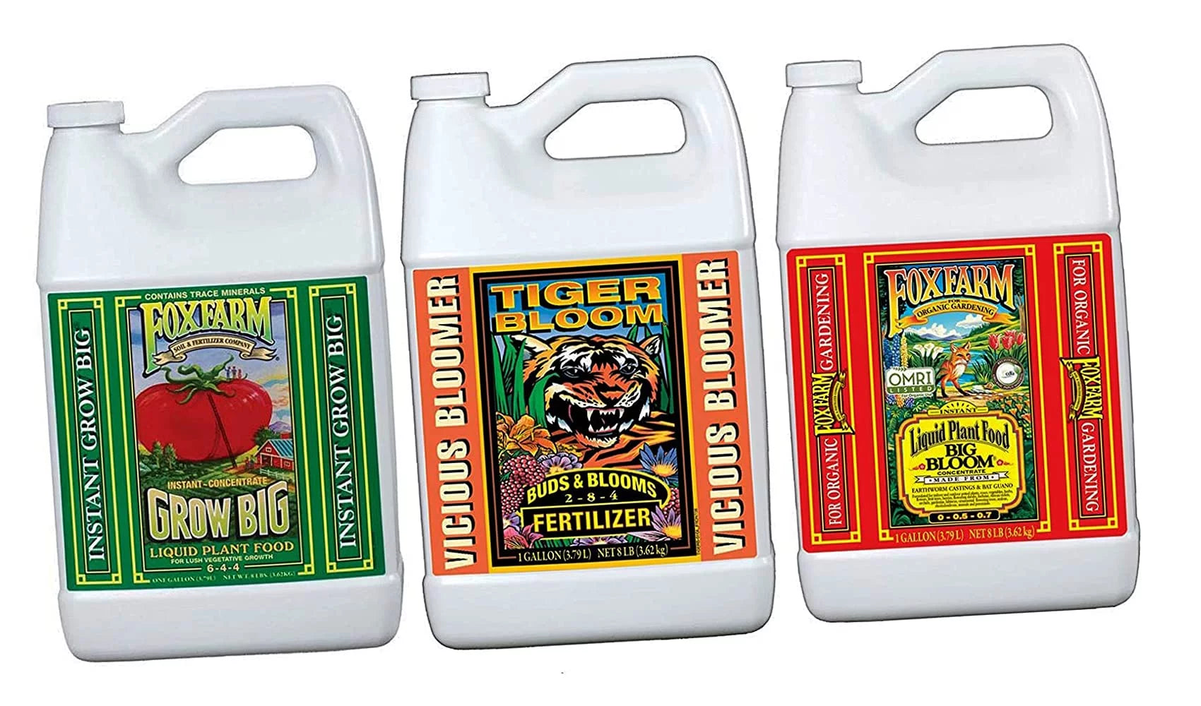1 Gallon Each Pack of 3 Liquid Nutrient Trio T188370