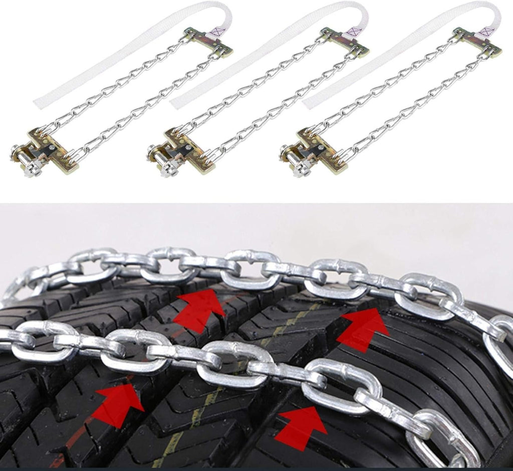 3pcs 235-285mm Steel Tire Snow Chain I6744