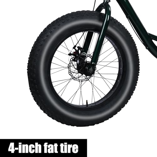 20 Inch 3 Wheeled Fat Tire Drift Trike with Double Disc Brake J89079