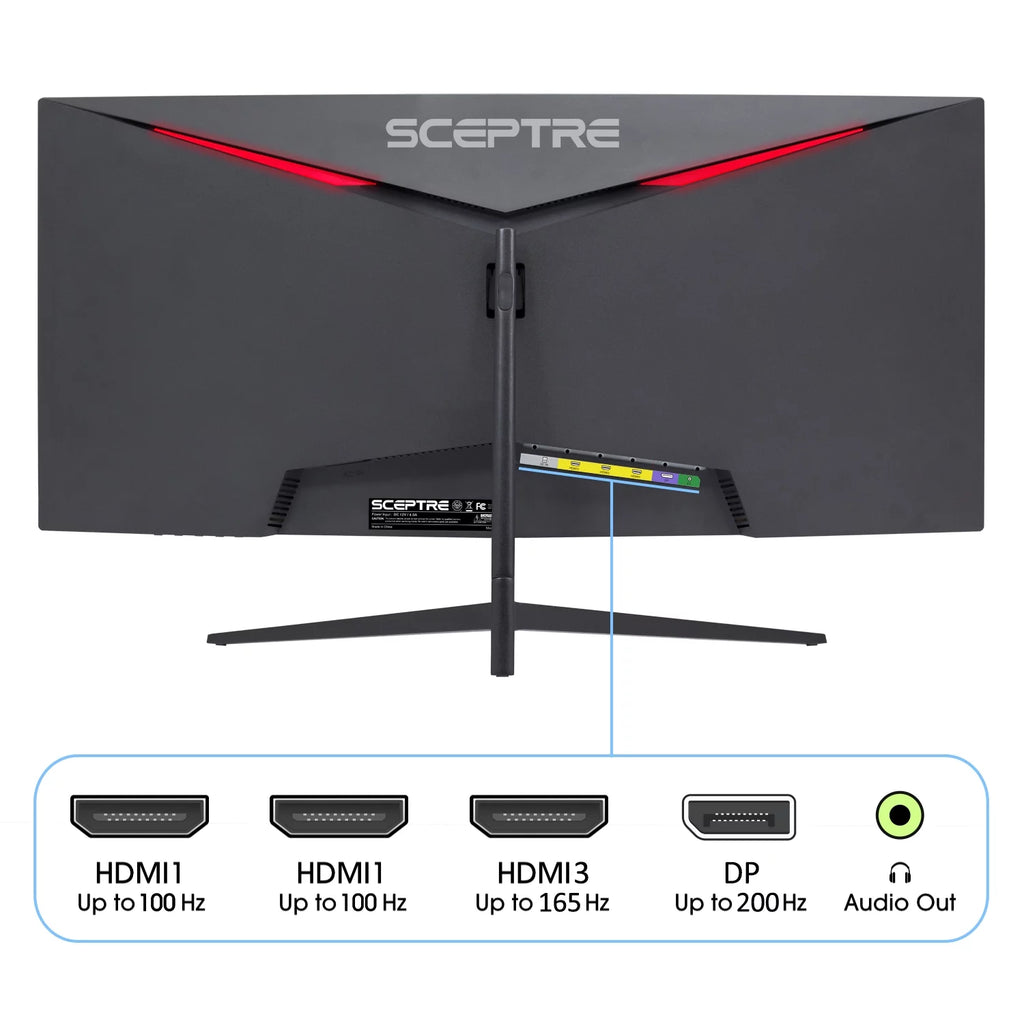 30" Curved VA LED Monitor 2560 x 1080 200 Hz P741075