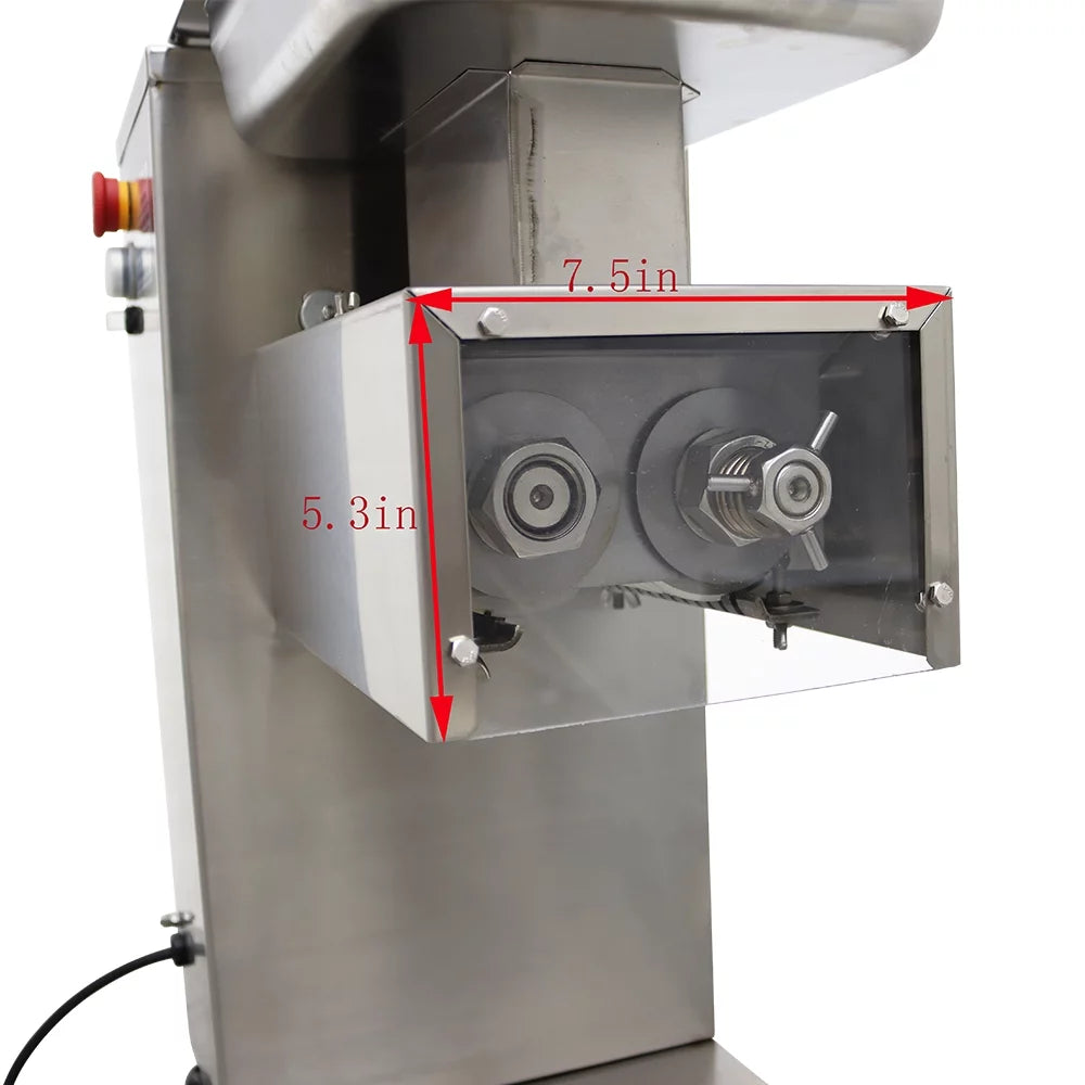 Electric Meat Cutting Machine Meat Slicer Dicing Machine with 10mm Blade C99029