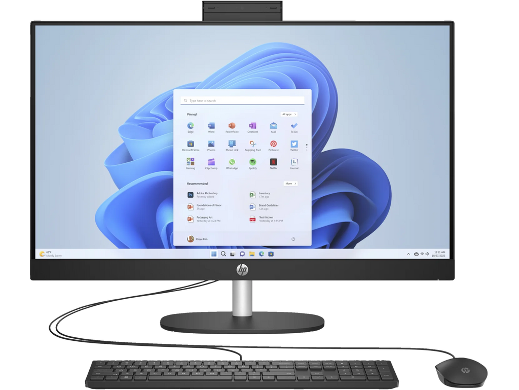 27" FHD AMD Ryzen 7 16 GB 1 TB SSD All-in-One Computer U164644