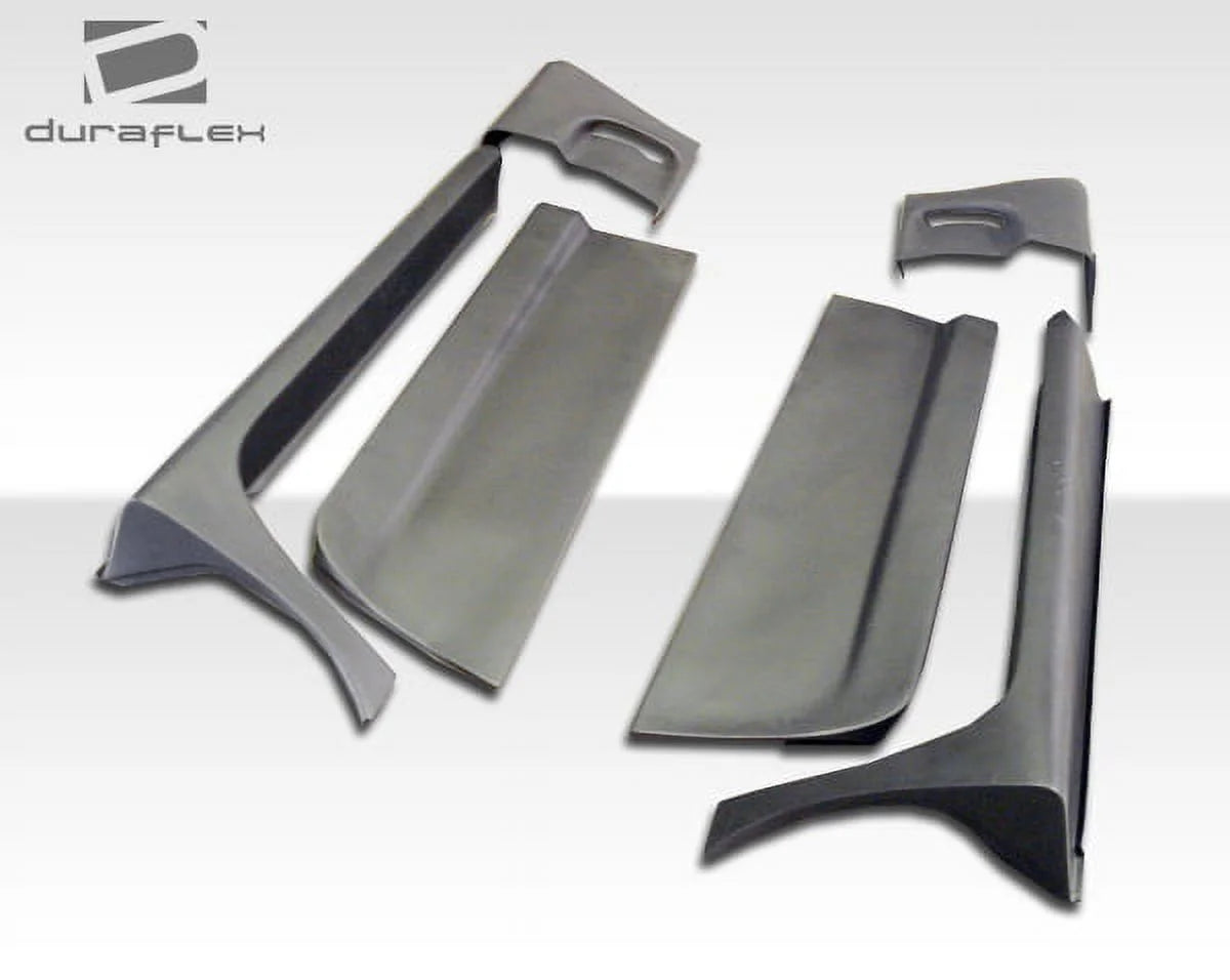 6 Piece Duraflex Side Skirts Rocker Panels with Doorcaps T775794