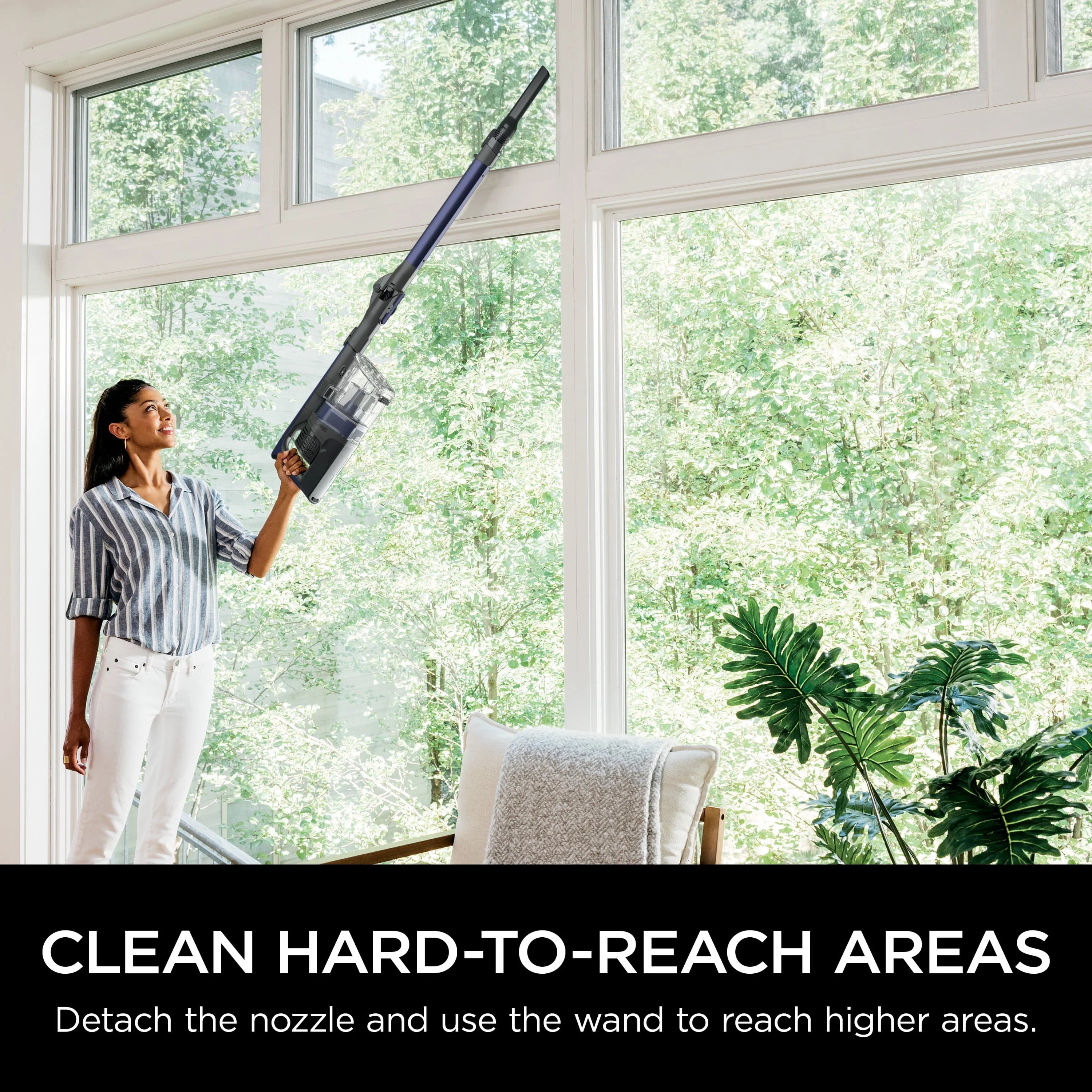 Blue Cordless Stick Vacuum A697