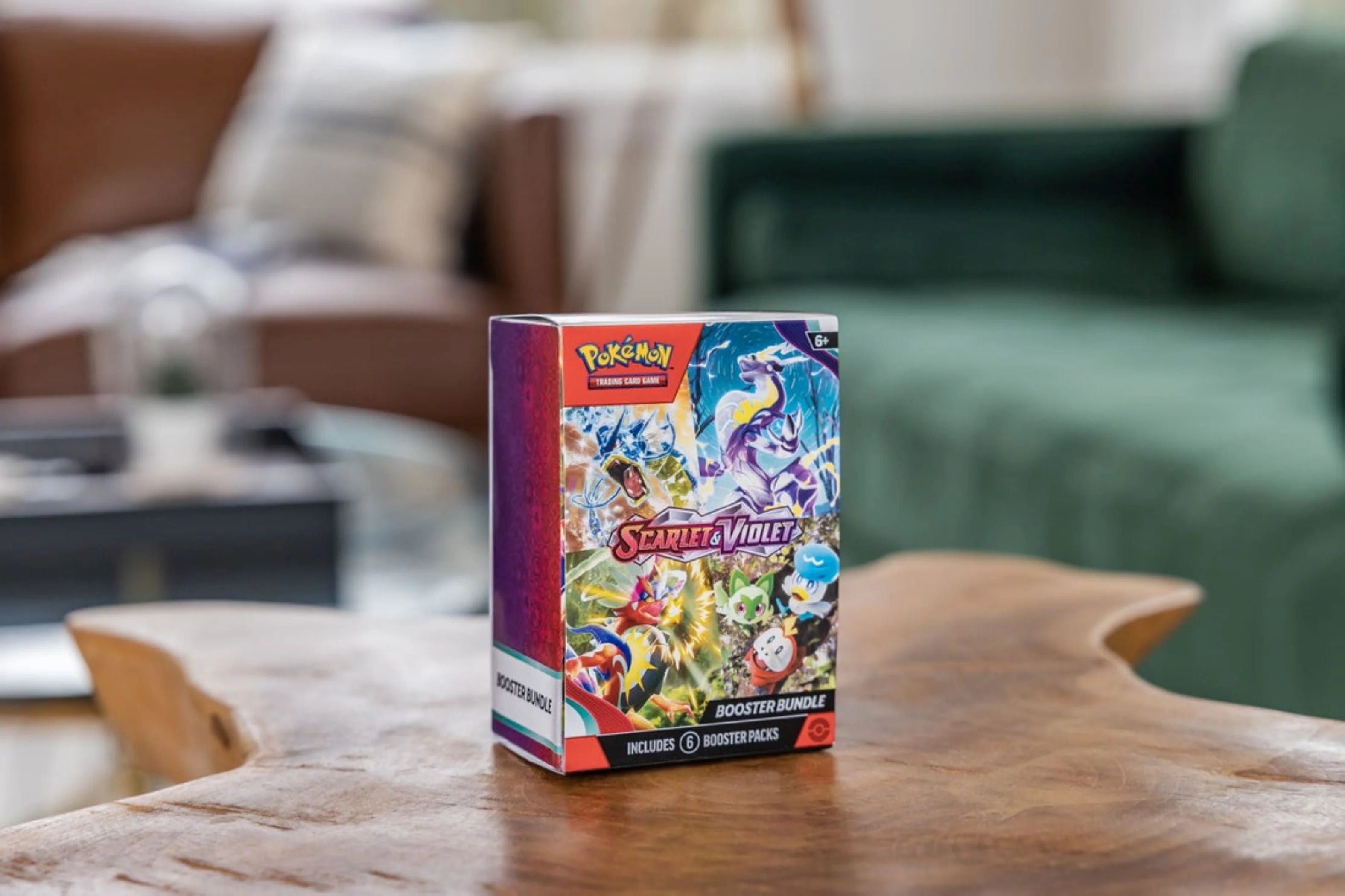 6 Booster Packs Pokemon Trading Card Game Bundle I802