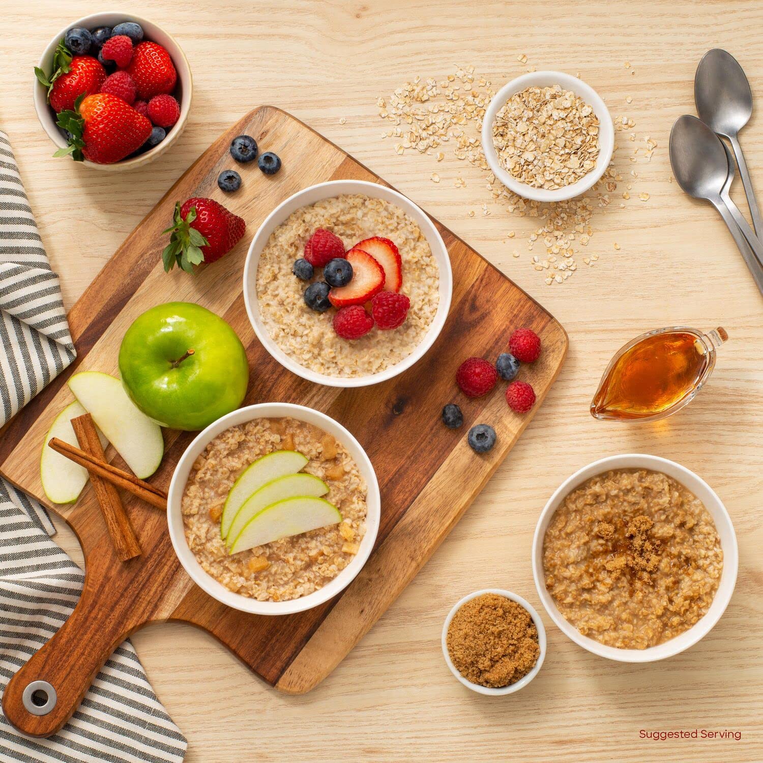 Maple and Brown Sugar Instant Oatmeal, 8ct, 344g M288