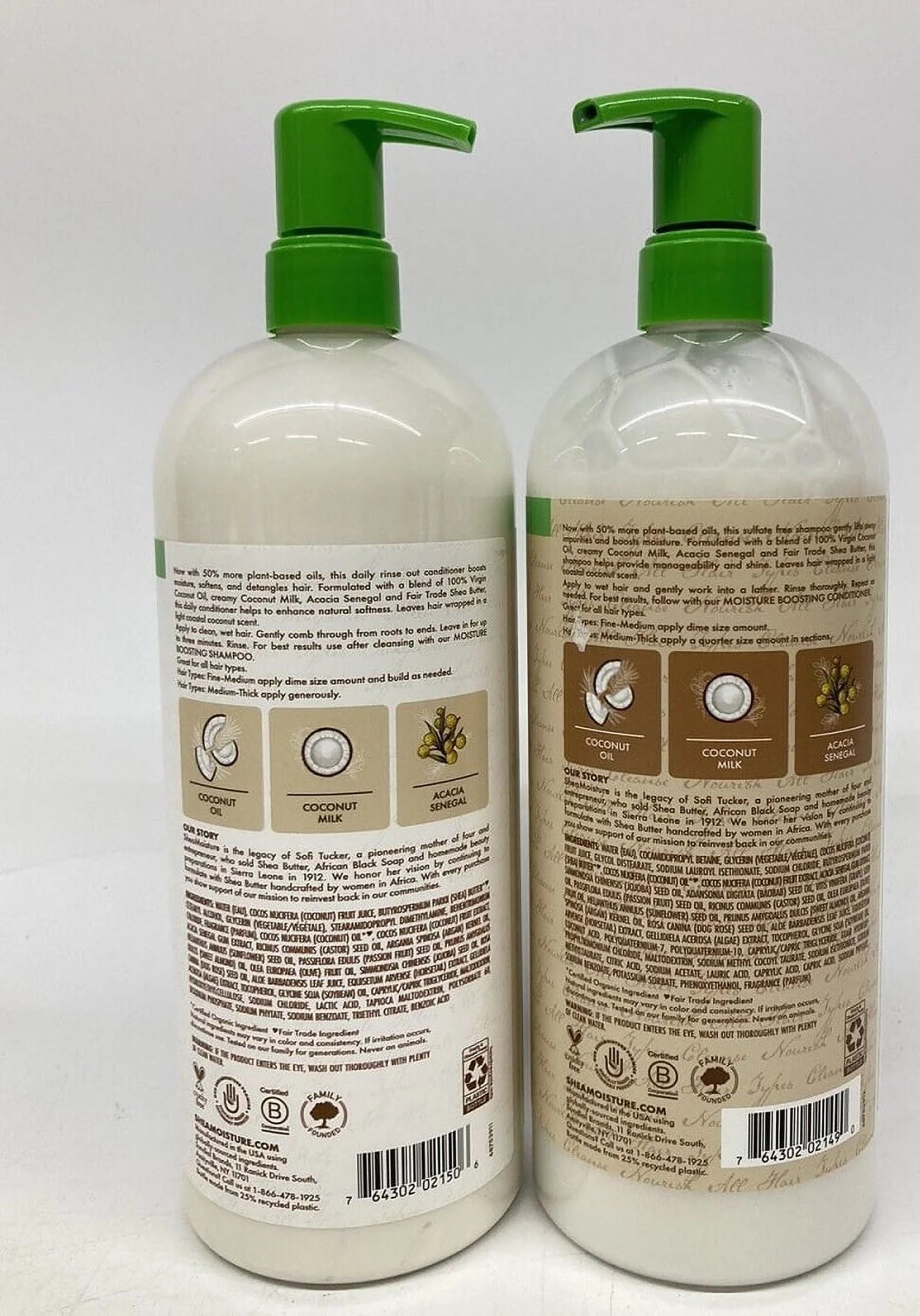 34 Fl Oz Shampoo And Conditioner S3957