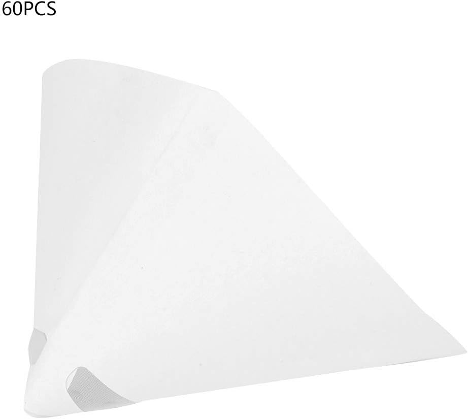 100 Mesh Conical Paper Paint Strainer Filter Funnel (60pcs) X67235