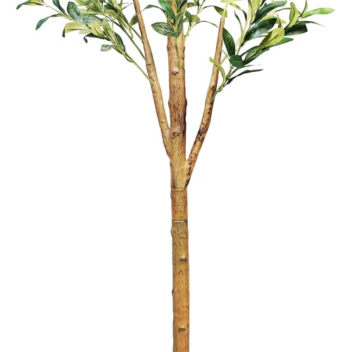 6FT Tall Artificial Olive Tree Faux Silk Potted Plants F272