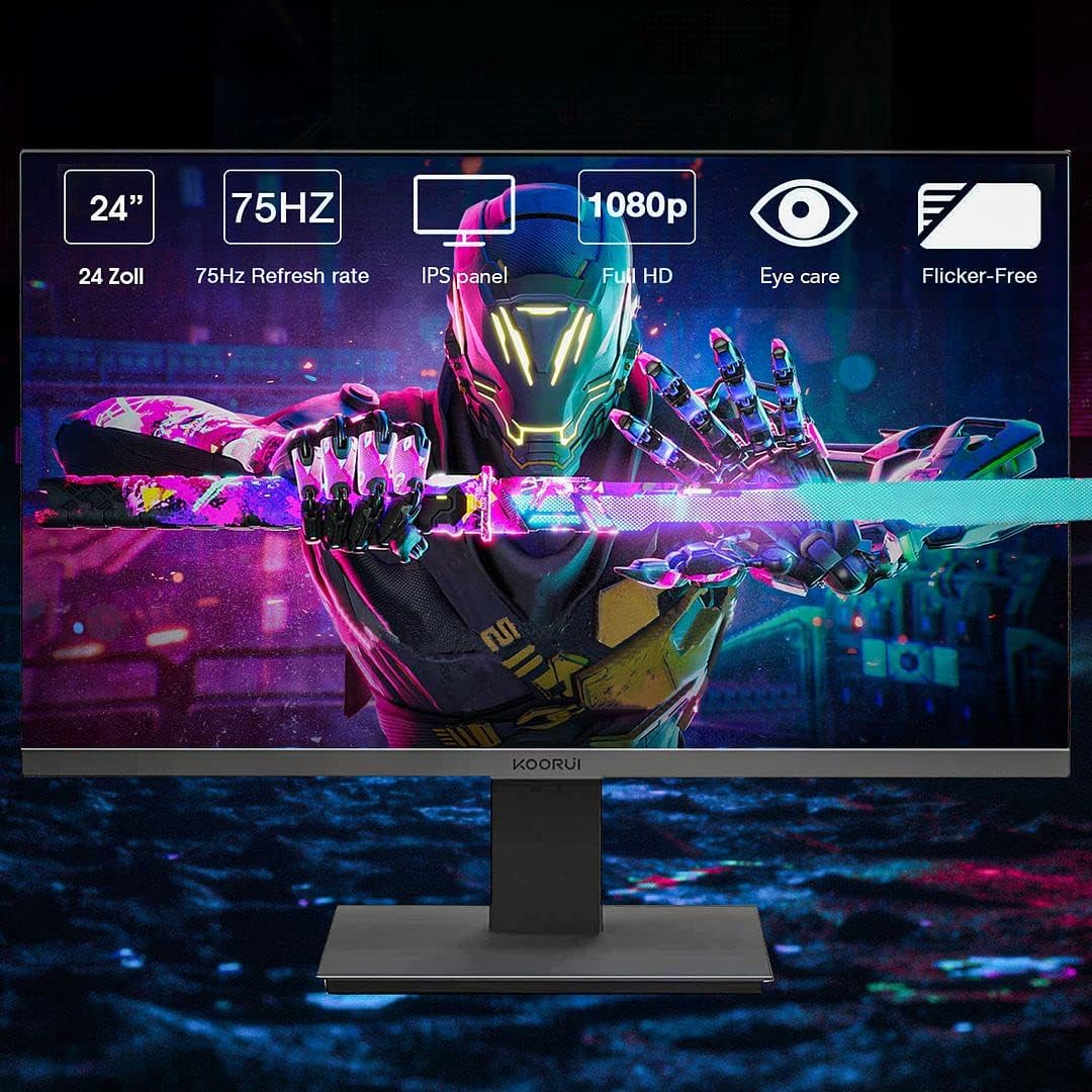 Dell Gaming PC Desktop with 24 Inch Monitor, GT 1030 2GB, Intel Core i7-6700, 16GB Ram 512GB SSD, Windows 10 Pro, RGB Keyboard Mouse (Renewed) K66895