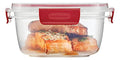 14-Cup Clear Food Storage Container with Red Tabs P671555