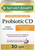 Controlled Delivery Probiotic Dietary Supplement, 30 Caplets Y615