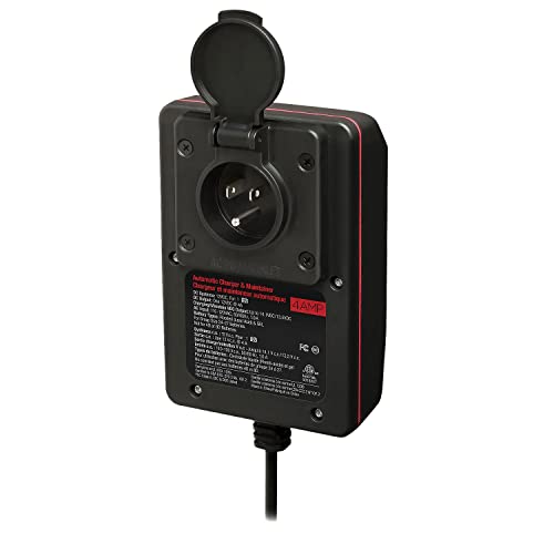 5 Amp Fully Automatic On-board Battery Charger and Maintainer with Integrated AC Inlet P24052