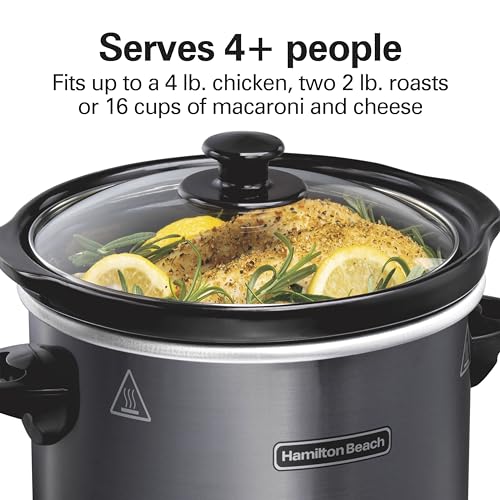 4 Quart Round Slow Cooker F63743