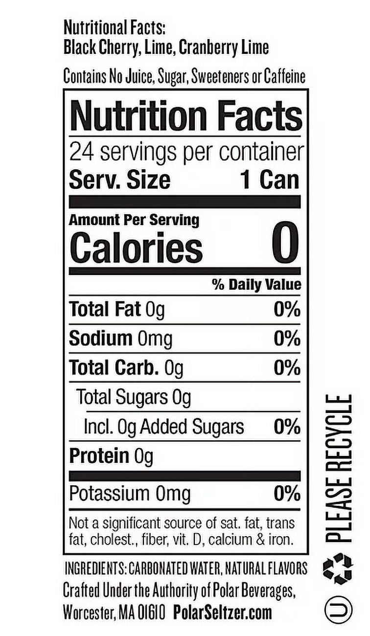 Seltzer Water Variety Pack (12 fl. oz., 24 pk.) M5731