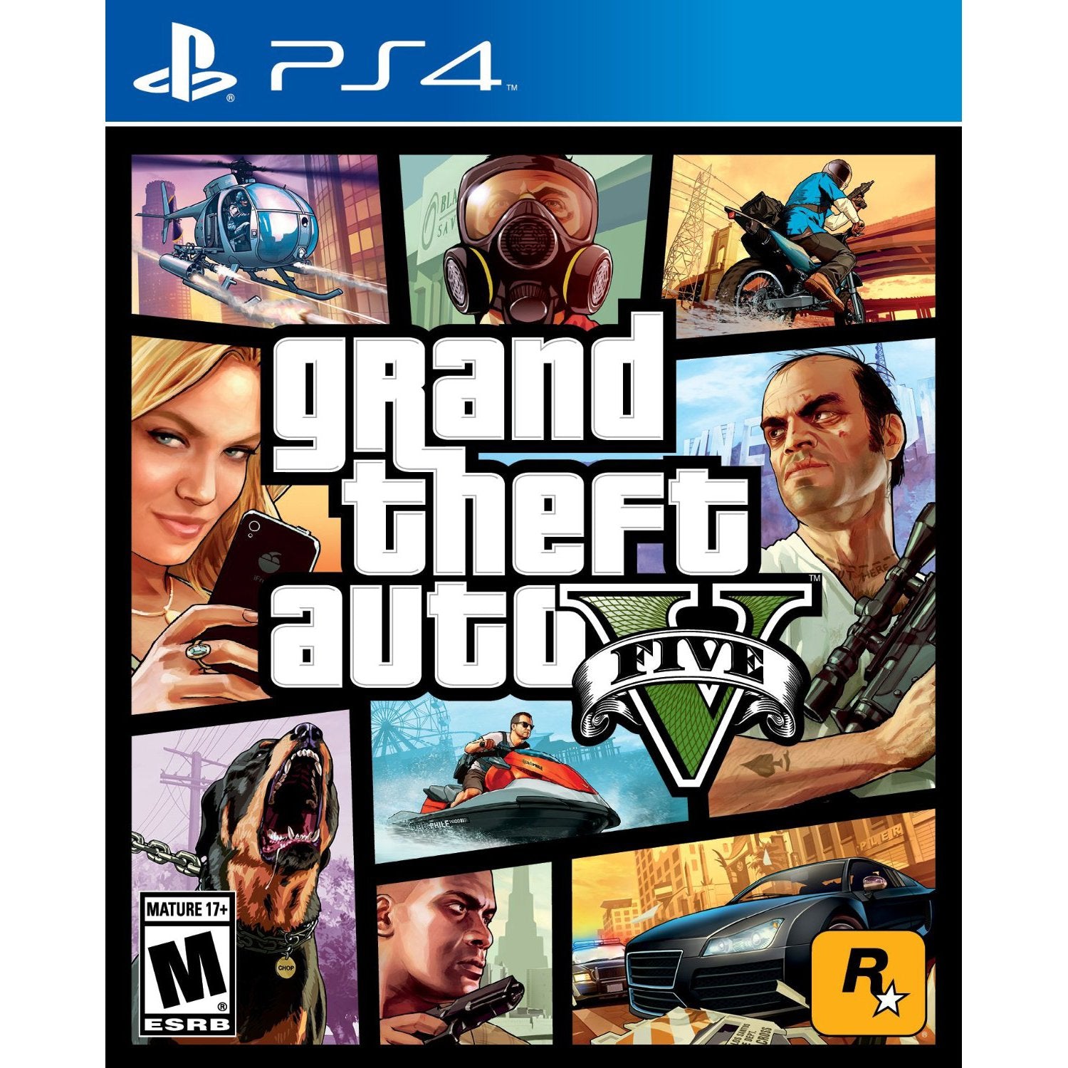 Playstation 4 Grand Theft Auto V A7580