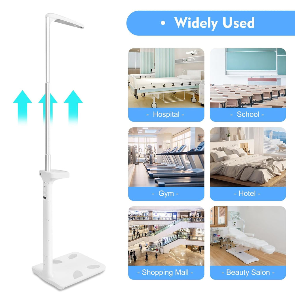 440Lbs Capacity Digital Physician Scale with BMI I50491
