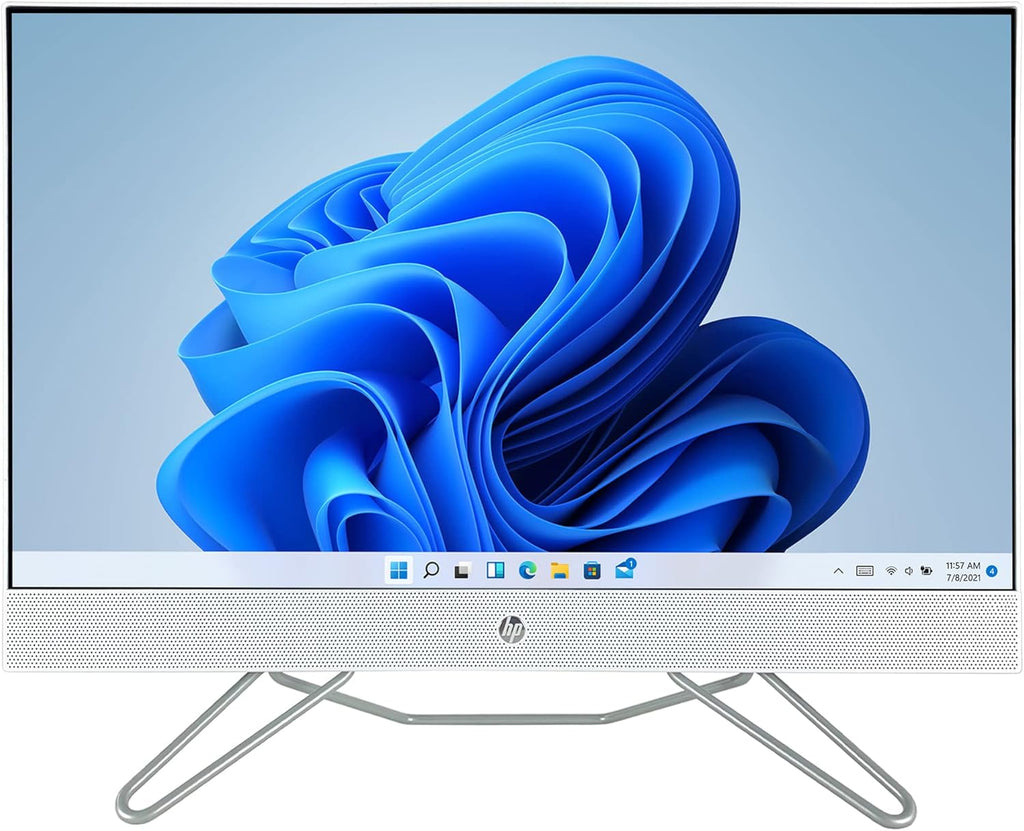 27" Full HD Touchscreen All-in-One Desktop Computer, AMD Ryzen 7 5700U 8-Core, 64GB DDR4 RAM, 512GB NVMe SSD + 1TB HDD, AMD Radeon Graphics, Windows 11 Pro H8577