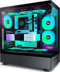 Black PC Case with ARGB Fans T4410