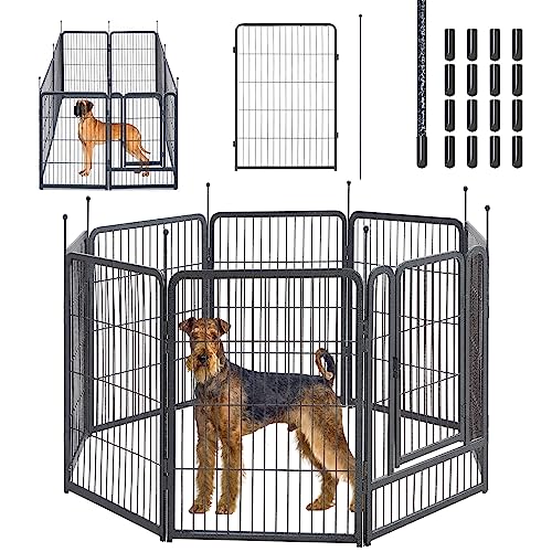 40" Height 16 Panels Foldable Dog Playpen E7331