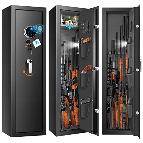 7-8 Rifle Gun Safe Fire Resistant with Removable Shelf A859952