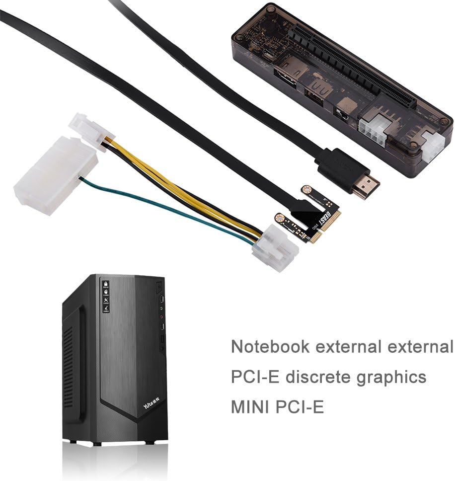External PCI-E Graphics Card Dock 220W DC 12V U385188