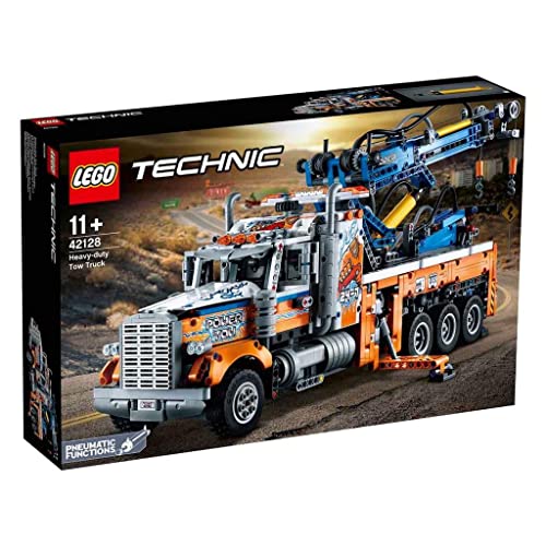 Heavy-Duty Tow Truck with Crane Toy F8068