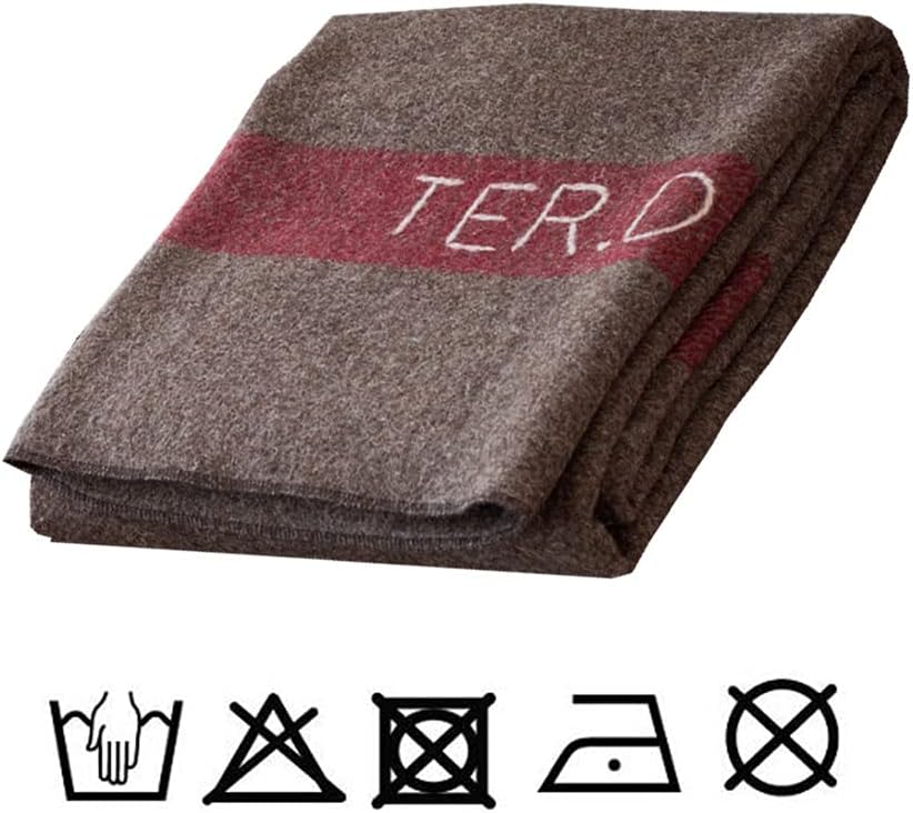 100% Wool Blanket 59" x 80" H176069