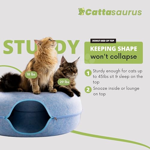 Large Dark Gray Cat Cave N5022