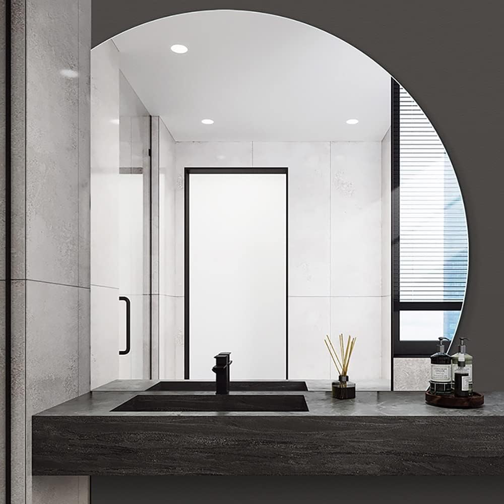 Half Circle Wall Mirror 100CM W84819