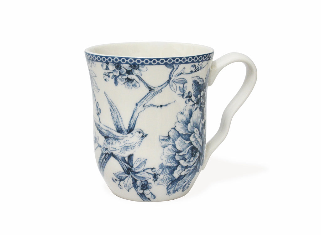 16-piece Porcelain Dinnerware Set, Blue Toile P7243