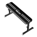 Black Flat Weight Bench with Adjustable Height, 600LBS N490