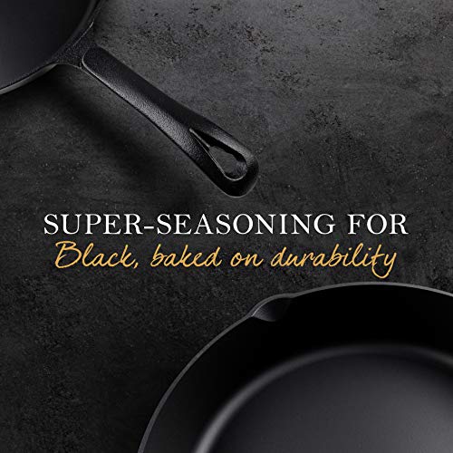 10 Inch Non-stick Pre-seasoned Cast Iron Skillet W29255