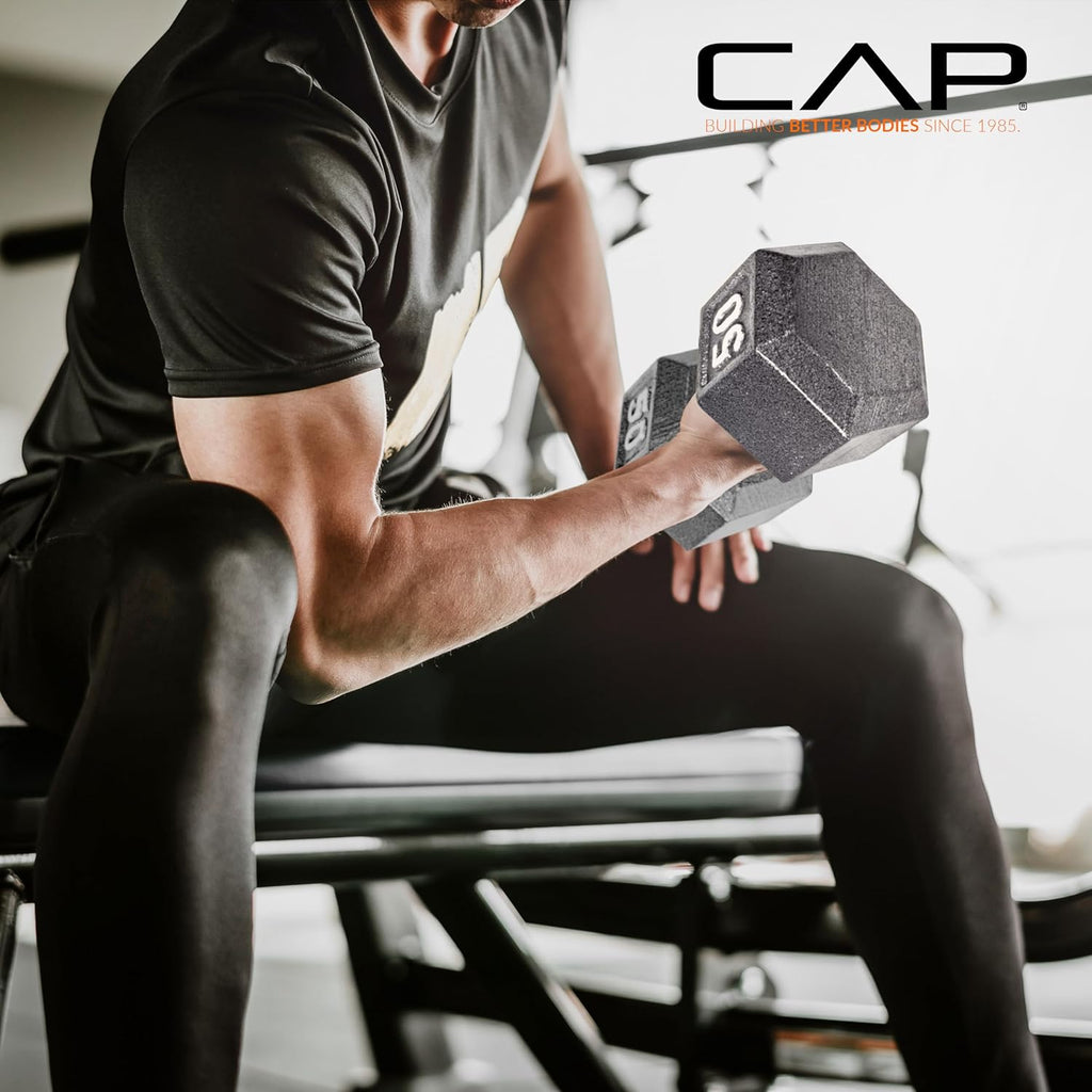 40 lb Cast Iron Hex Dumbbell A2277