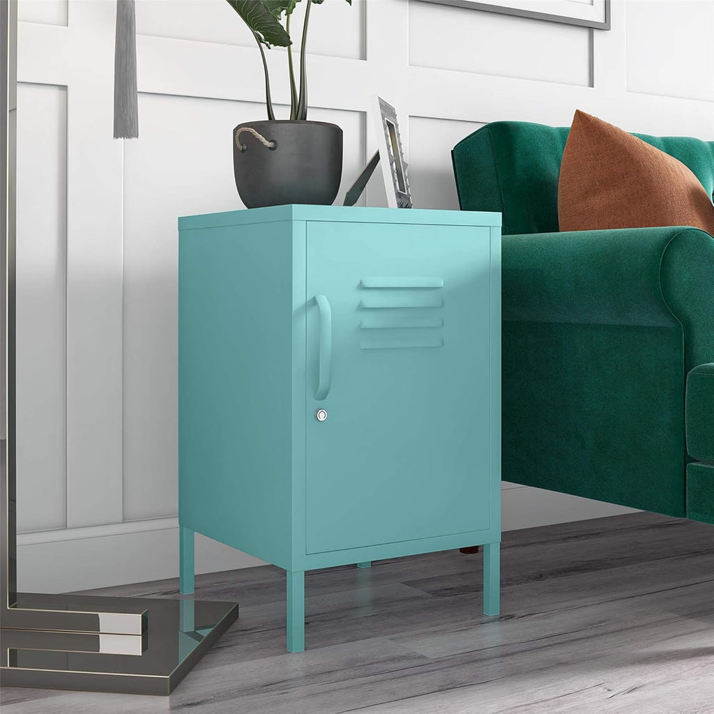 Mint 2 Door Metal Accent Cabinet F84222