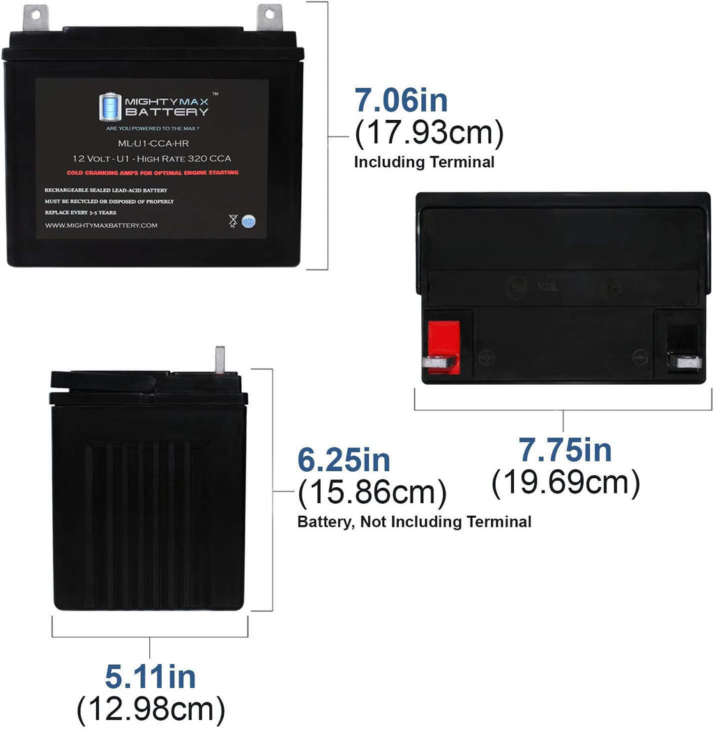 12V 320CCA Battery J165139