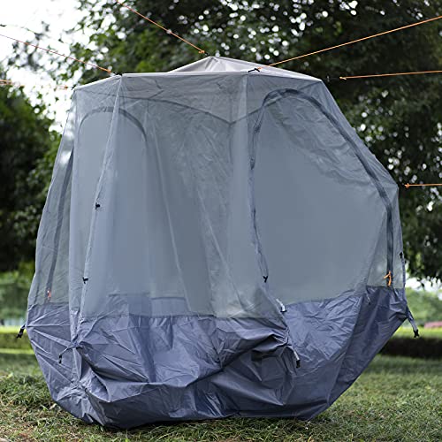 Waterproof Instant Camping Tent, 2/3/4 Person Double Layer Dome Tent B6264