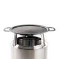 Cast Iron Cookware with Stainless Steel Hub, Weight: 19.5lbs, Cooking Surface Diameter 17.75" B48892