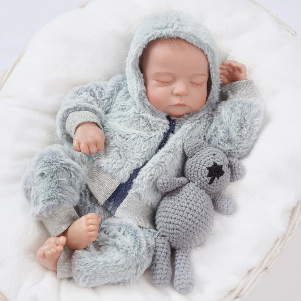 17-Inch Soft Vinyl Reborn Baby Doll J223