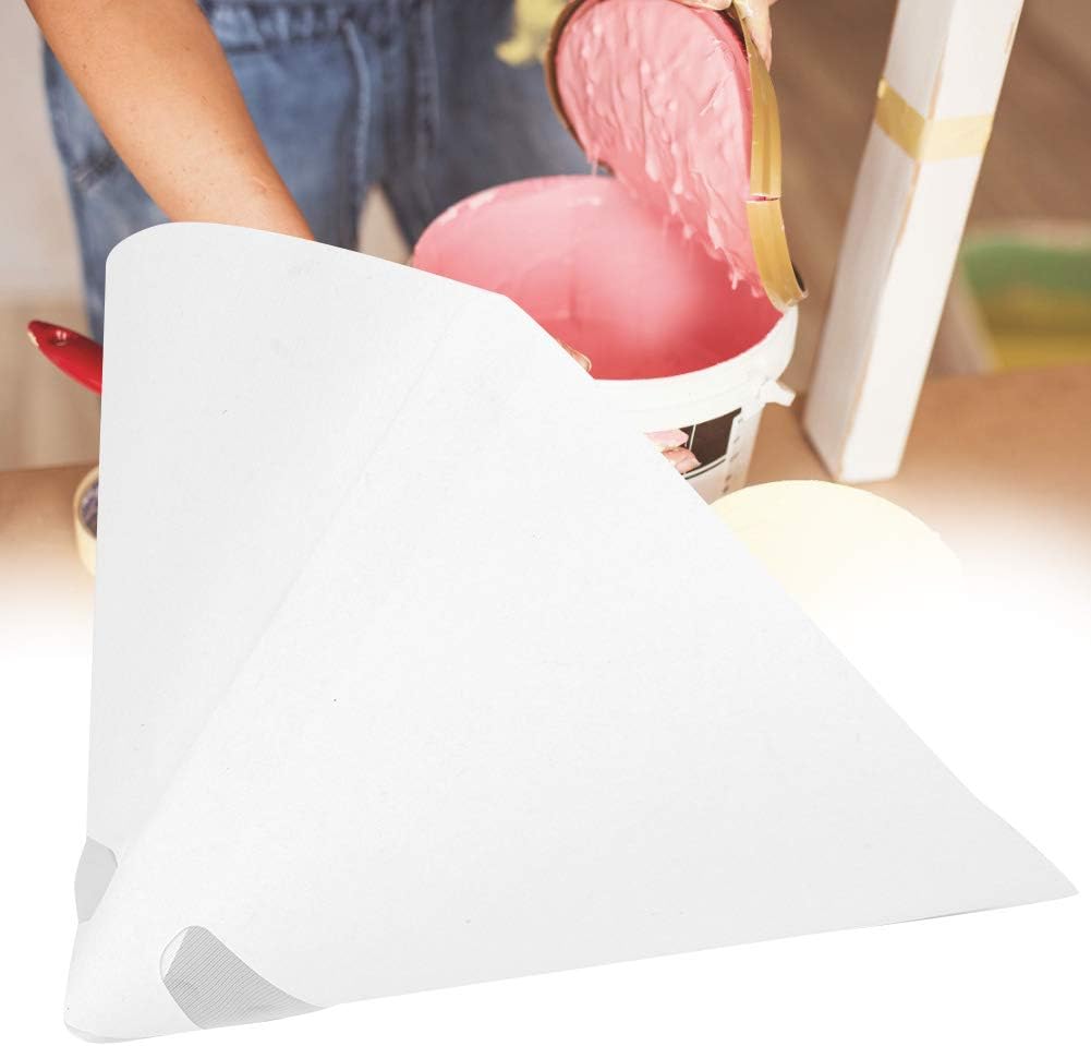 100 Mesh Conical Paper Paint Strainer Filter Funnel (60pcs) X67235