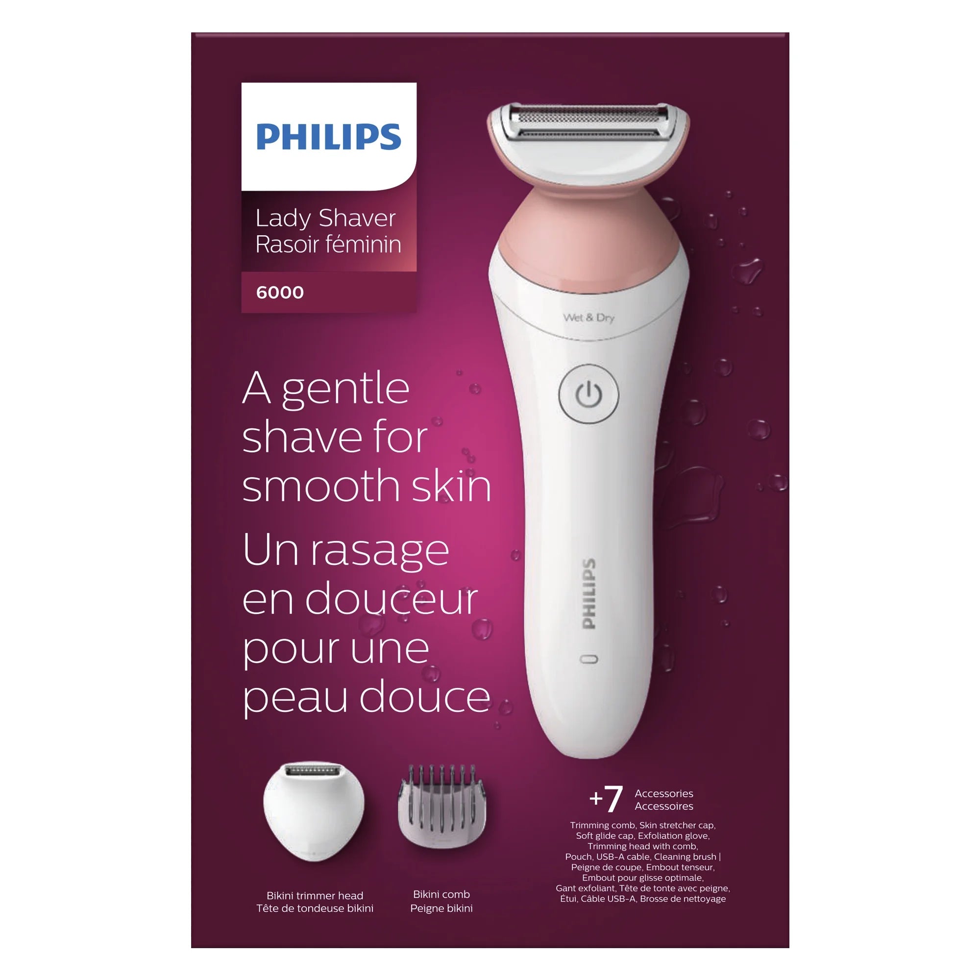 Electric Shaver with 7 Accessories V899