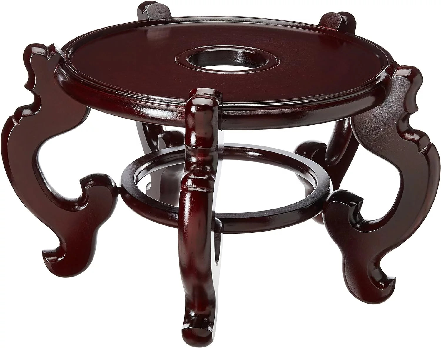 Rosewood Fishbowl Stand D379