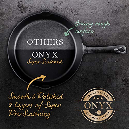 10 Inch Non-stick Pre-seasoned Cast Iron Skillet W29255
