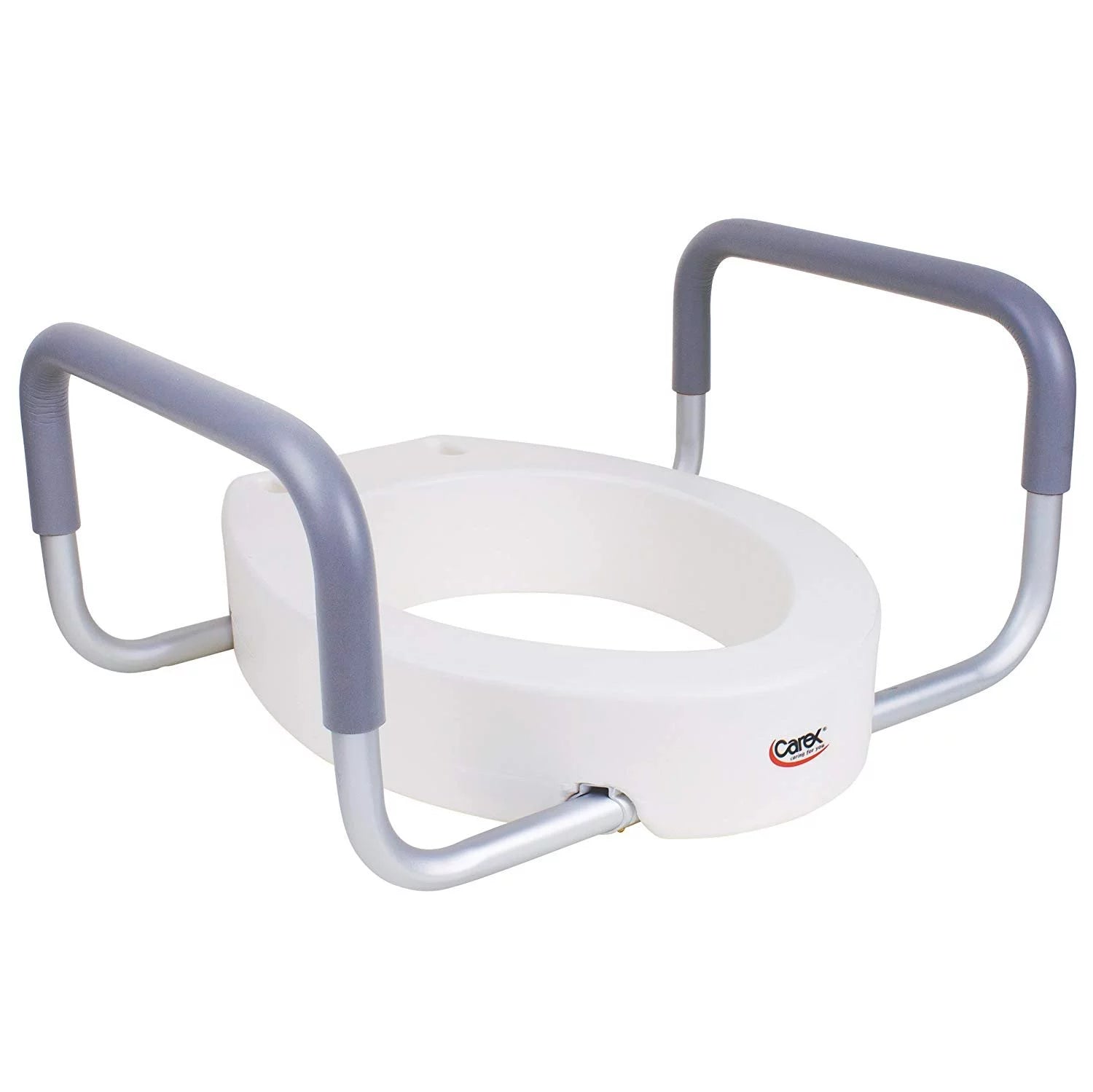 Raised Toilet Seat With Handles P39800