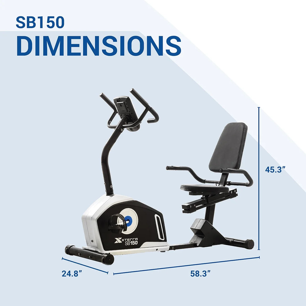 Recumbent Bike with 24 Magnetic Resistance Levels L9197
