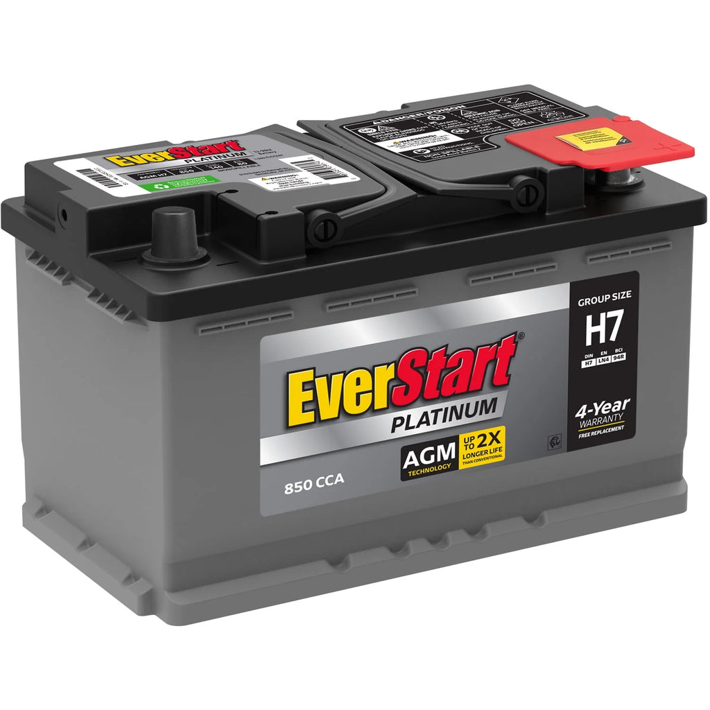 AGM Automotive Battery, Group Size H7 / LN4 / 94R 12 Volt, 800 CCA 140 RC M686744