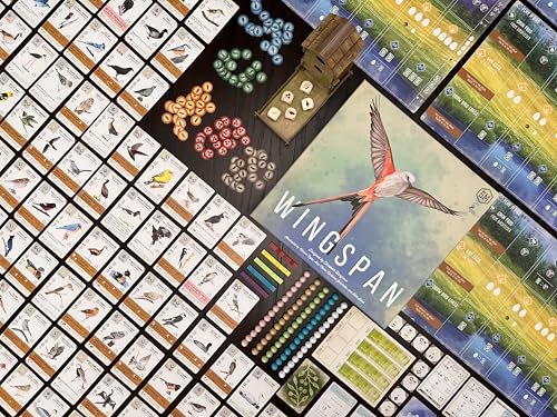 Wingspan Strategy Board Game, 1-5 Players, 70 Mins, Ages 14+ M689