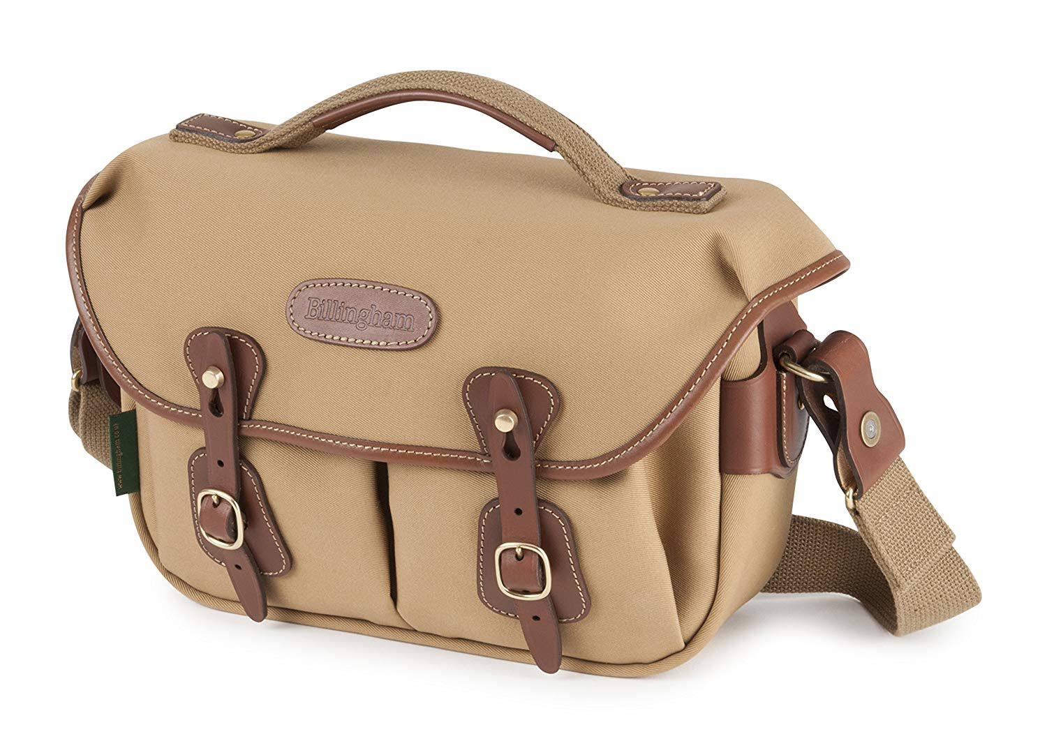 Khaki Canvas Shoulder Bag V114457