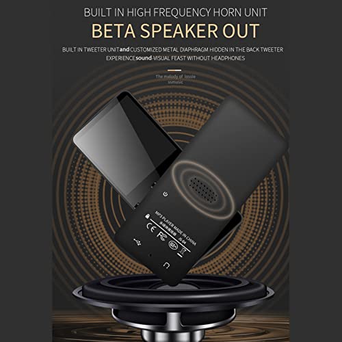 Black MP3 Player with Bluetooth 1.8 inch B2210
